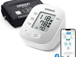 Monitor de tensiune arterială OMRON X2 Smart+ validat clinic  Aparat BP pentru uz casnic foto 1