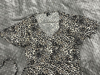 Rochița Vero Moda leopard foto 2