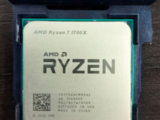 Процессор AMD Ryzen 7 1700X AM4, 8 x 3400 МГц (б/у)