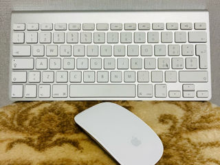 Apple A1314 Wireless Keyboard & Bluetooth Magic Mouse A1296