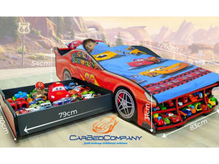Пакет для производства детских кроваток-машинок и кроватки-кареты Pat masina CarBedCompany Moldova.