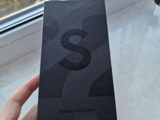 Samsung S22 Ultra 8/128gb + Husă +cute +  Încărcător