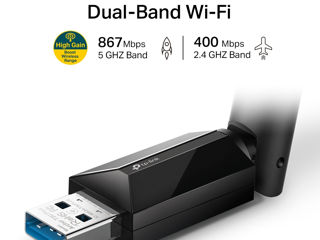 Wi-Fi адаптер TP-Link Archer T3U Plus foto 2