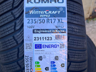 235/50 R17 Kumho Wintercraft WP52/ Доставка, livrare toata Moldova 2024 foto 2