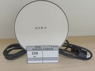 Incarcator fara fir Ezra Wireless Charger, Pretul 180 LEI