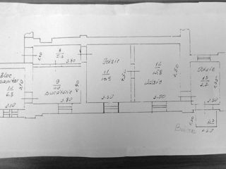 Apartament cu 3 camere, 63 m², Centru, Chișinău foto 2