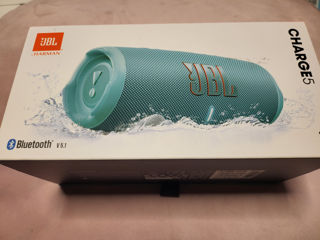 JBL Charge 5 Teal. Новая запечатанная.