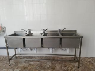 Mobilier din inox pentru bucatarii profesionale, prelucrare, procesare, preparare produse alimentare foto 7