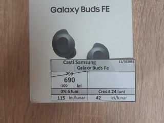 Casti Samsung Galaxy Buds Fe