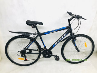 велосипед черный с синим
