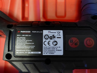 Fierăstrău pendular cu acumulator 20v/лобзик аккумуляторный foto 3