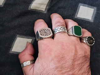 Печатка перстень кольца 925 проба Серебро foto 4