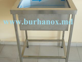 Mobilier din inox pentru bucatarii profesionale, prelucrare, procesare, preparare produse alimentare foto 14