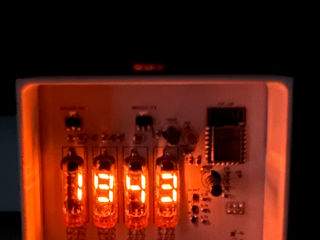 Nixie Clock Часы на лампах ИВ-16 , ИВ-9 нумитроны , Wi-fi clock foto 3