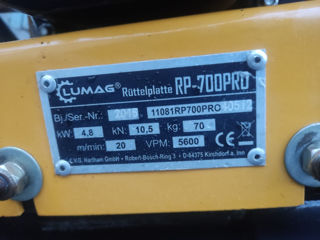 Placa de compactare Lumag RP-700PRO, adusă din Germania foto 4