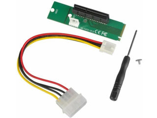 M2 to PCI-E 4X, x4 Female to NGFF, Adapter
