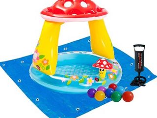 Intex 2 в 1 - детский игровой уголок в комнате (...или летом - бассейн!)  57114 foto 1