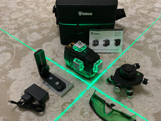Laser Deko 3D PB1 12 linii + acumulator + tripod + livrare gratis foto 4