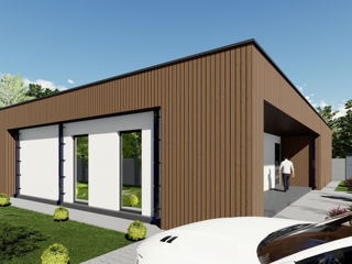 Casă de locuit individuală cu 1 nivel P/167.5m2/arhitectura/construcție/3D/renovări/proiecte/ foto 1