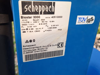 Tocător de crengi electric profesională, Scheppach biostar 3000, adusă din Germania foto 6