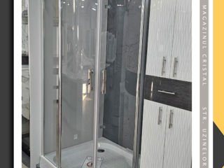Cabina de duș fără perete de la 2800 lei / walk-in / modele și dimensiuni - душевые кабины foto 7