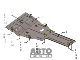 Защита двигателя и акпп lexus gs300 foto 4