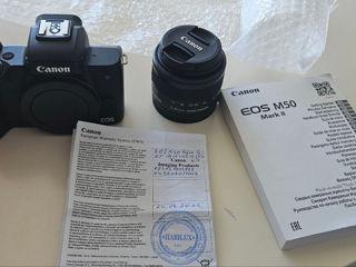 Canon EOS M50 mark II, kit 15-45mm foto 2