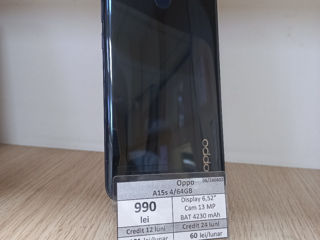 Oppo A15s 4/64GB 990 lei