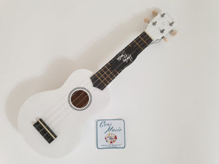 Ukulele sopran Harley Benton UK-12 White - Noua-Calitate-Cu livrare in toata Moldova!!!