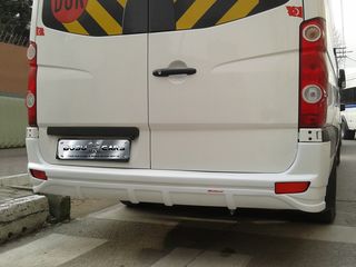 VW Crafter 2006+ Bumper fata/spate, sun visor, spoiler, praguri laterale/spate, chrome