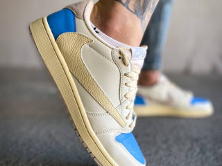 Nike Air Jordan 1 Low Beige  x Trawis Scott x Fragment foto 3