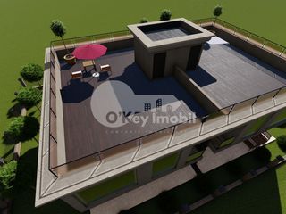 Duplex în 2 nivele, 173 mp + teren 3.5 ari, versiune albă, Cricova 130000 €! foto 6