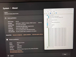 HP Victus (Ryzen 7 7840HS / Ram 16Gb DDR5 / 512Gb SSD NVMe / GeForce RTX4070 / 16.1" FHD IPS 144Hz) foto 10