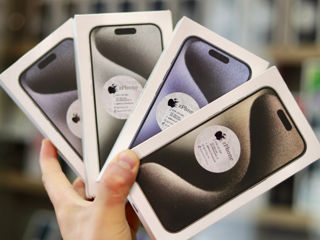 iPhone 15 Pro 128Gb Magazin Garanție 24Luni (128GB/256GB/512GB/1TB) Disponibile Toate Culorile. foto 2