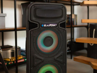 Party box, музыкальная колонка Аудио гига-система Blaupunkt PA20LED  Прокачай свою вечеринку!