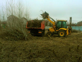 Бельцы servicii excavator incarcator frontal buldozer lucrări de terasament săpare excavare nivelare foto 1