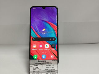 Samsung Galaxy A40 4/64 Gb- 1290 lei foto 2