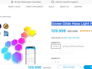 Govee Glide Hexa Light Panels foto 2