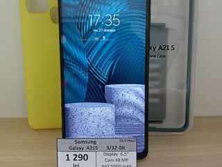 Samsung Galaxy A21s.  3/32 Gb. Pretul 1290 lei