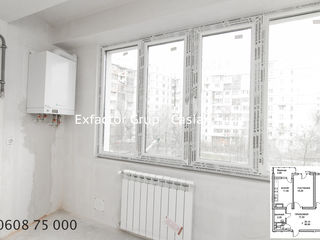 Apartament cu 2 camere, 67 m², Botanica, Chișinău foto 11