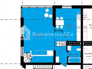 Apartament cu 1 cameră, 51 m², Durlești, Chișinău foto 2