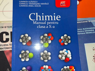 Cărți Chimie și Biologie clasele 10-11 PROFIL REAL foto 2