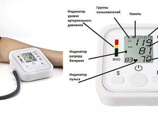 Автоматический тонометр для всех возрастов! Тонометр автоматический Arm Style с большим экраном foto 8