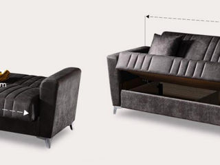 Canapea extensibilă  și confortabilă în living foto 6