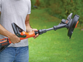 Газонокосилка-триммер Black & Decker акумулятор 4Ah / Trimmer pentru gazon cu accumulator foto 6