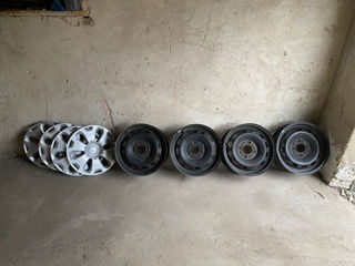 4x108 jante R14 + Capace Ford 900 lei