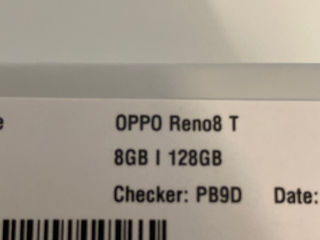 Продается абсолютно новый OPPO Reno8 T. foto 3