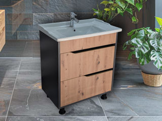 Set mobila pentru baie / dulap / oglinda / modele cu diferite dimensiuni / мебель для ванной комнаты foto 2