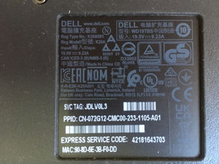 Dock Station - Dell Dock WD19TBS  - 180W foto 2