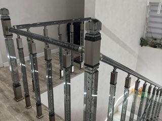 Перила из нержавейки от 65 € пог.м , Balustrade din inox de la 65 € m.l foto 1